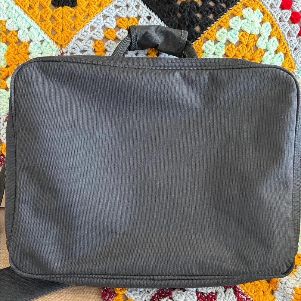 NFL Branded Large Black Laptop Travel Business Carry on Multi Compartment Bag